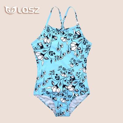 China LQSZ Breathable One-Piece Swimsuit Girls Swimwear 2-8Year Quick Dry Kids Swimwear Children Swimwear Girls Swimwear for sale