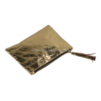 China Eco - Friendly Washable Kraft Paper Cosmetic Bag for sale