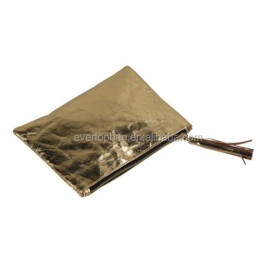 China Crazy Funny Eco-friendly Mini Custom Kraft Paper Cosmetic Bag for sale