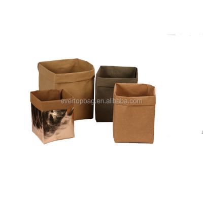 China Factory Supply Sustainable Kraft Disposable Paper Bags Food Grade for sale