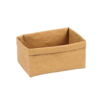 China Sustainable Rectangular Washable Kraft Paper Garden Vegetable Grow Storage Bag for sale