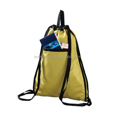 China Fashionable Free Sample Unisex Custom Drawstring Sports Bag for sale