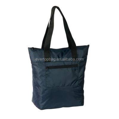 China New Customized Stylish Waterproof Nylon Foldable Shopping Bag for sale