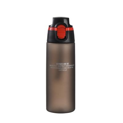 China 600ml Sustainable Plastic Water Bottle With Fluid Drinking Spout And Filter for sale