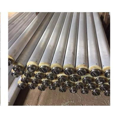 China Various factory strong manufacture stainless steel aluminum roller shaft for rapier loom for sale