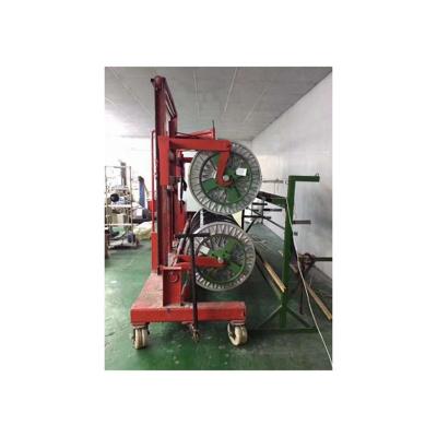 China Convenience and Efficient New Design Top Quality Manual Transport Hydraulic Warping Beam Trolley for sale