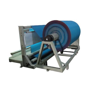 China Horizontal Weaving Loom Machine Motor Cloth Winder Device For Weaving Roll Winder for sale