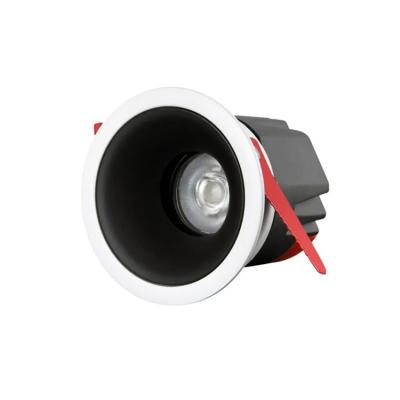 China SKD wholesale supply and fittings wholesale anti-glare LED downlight low height 12w recessed spotlight for sale