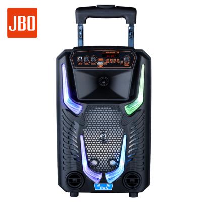 China No Hot Outdoor Cart Bass Mini Wireless BT Active Loud Amplifier Private Model OEM 8 Inch Sprinkled Speakers for sale