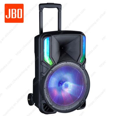 China No ODM Microphone Rechargeable Battery Indoor Portable Party Radio Led Disco Light Cart Buletooth 10 Inch Active Speaker for sale