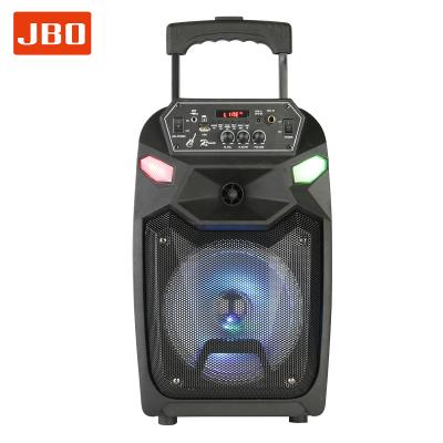 China Wholesale Wireless OEM Customize DJ Karaoke Trolley Disco Light Active Chargeable Boss BT Speaker for sale