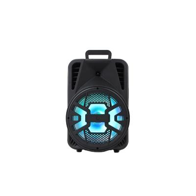 China Wholesale Music Karaoke Horn Light Up Logo Mini Wireless Bass Home BT Active Speaker for sale