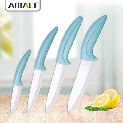 China Viable Ready to Ship Factory Direct Sales - Fruit Ceramic Knife Set Zirconia Ceramic Vegetable Knife with Sheath Protected for sale