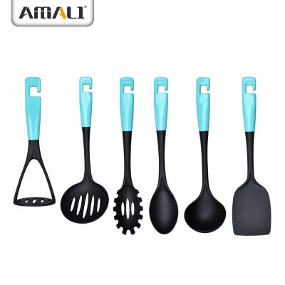 China 6PCS Sustainable Kitchen Nylon Tools With PP Handle for sale