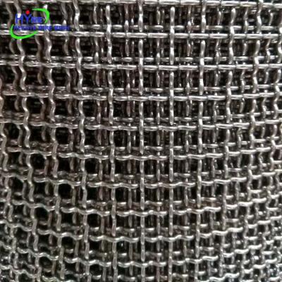 China Plain Weave Stainless Steel Decorative Crimped Wire Mesh for sale