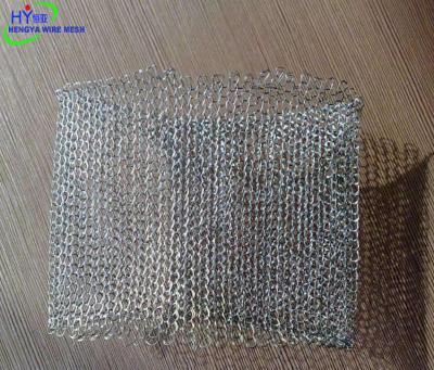 China Corrosion Resistance Knitted Stainless Steel Sleeve Mesh for sale