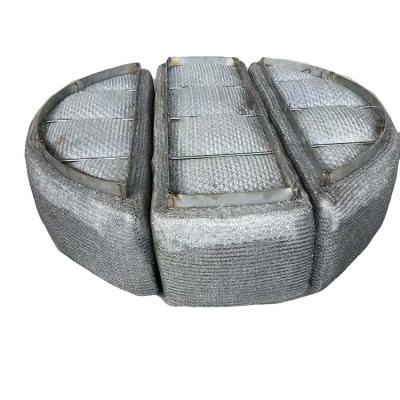 China Excellent Filtration Performance Knitted Stainless Steel Mesh Demister Pad In Boiler Steam Drum Plant for sale