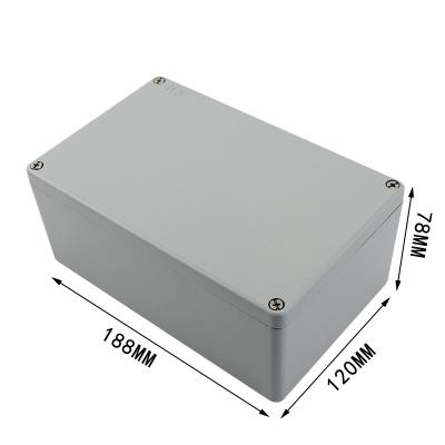 China Outdoor Hardware OEM IP67 Electronic Waterproof Enclosure Case Die Casted Aluminum Enclosure for sale