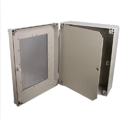 China Outdoor electronic equipment custom plastic electrical cabinet ip65 waterproof enclosure with window for sale