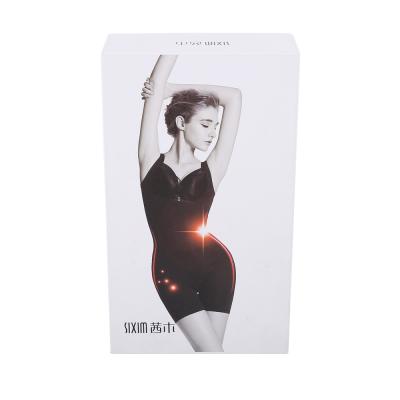 China Recycled Materials Customized Style Design Logo High Quality Luxury Body Shaping Clothing Upper And Bottom Cover Packing Box for sale