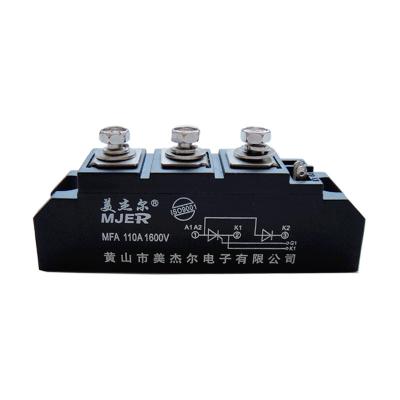 China AC & DC Motor Control MFA110A Thyristor MFA110A1600V MFA110A Thyristor Module Half Single Phase Thyristor Module Control MFA110A 1600V for sale