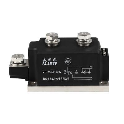 China AC & DC motor control thyristor module MTC250A1600V thyristor heating control AC and DC module MTC250A1600V for sale