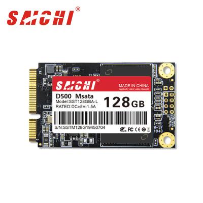 China High Speed ​​SSD SAICHI Msata Half Size Internal Hard Disk 256gb SSD for sale