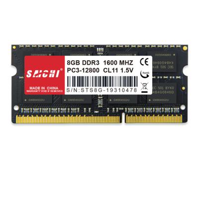 China High Quality DDR3 8GB Ram Memory For Laptop Notebook Factory Direct Selling for sale