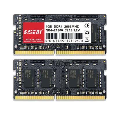 China Factory Direct High Quality Reliable 4GB LAPTOP RAM DDR4 2666 MHz Memory For Laptop Notebook for sale