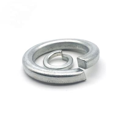 China Hot Selling Spring Lock Washers Stainless Steel Carbon Steel With Galvanized M8 Spring Lock Washer for sale