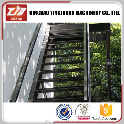 China Exterior Stainless Steel Exterior Steel Stairs for sale