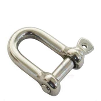 China Marine Bow Shackle Usa Types Drop Forged D Shackles for sale