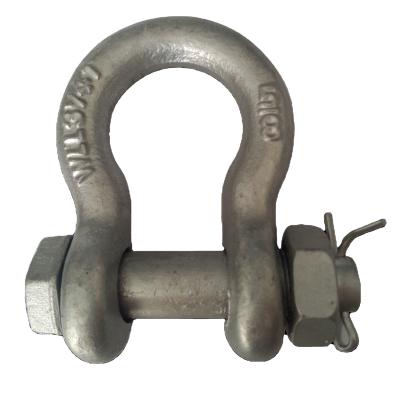 China Heavy Industry Marine Black Shackle for sale