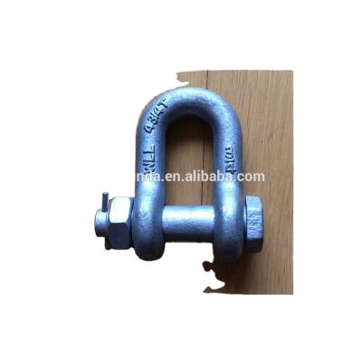 China Best Quality Carbon Steel Wholesale D Crane Shackle And Omega Shackle for sale