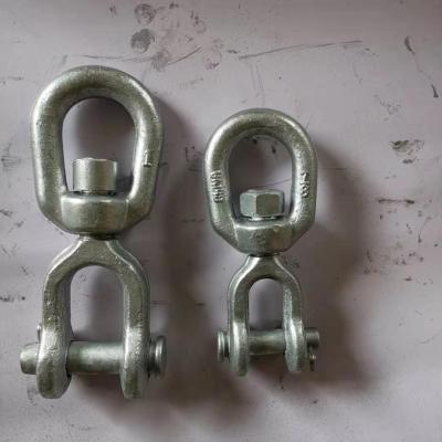 China Hotels Drop Type Forged US Eye And Eye Swivel Eye Bolt Swivel Ring for sale