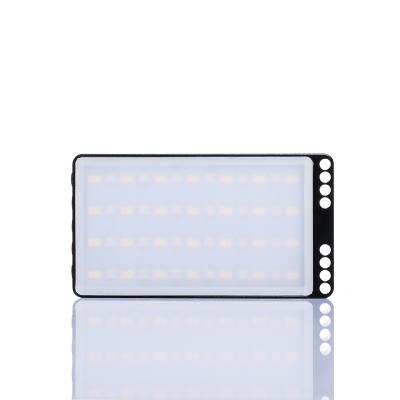 China New Product Arcury L80 RGB LED PORTABLE Mini Portable LED Video Light Panel Dimmable Camera Light for sale