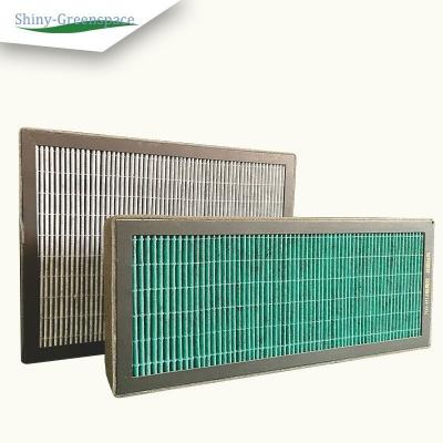 China Polyester Insertion Ventilation Humidity Filter MERV 8 Pleated Air Filter for sale