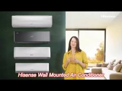 hvac hisense wall mounted air conditioner 50db-60db hisense ac 9000 btu