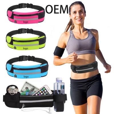 China With Custom Printed Custom Printed Waist Bag Waterproof USB Pussy Pack Vest Sports Phone Holder Waist Bag for sale