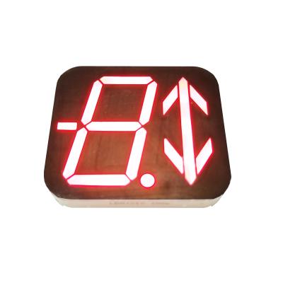 China Custom 7 segment LED Display Ultra Red 40 x 46 x 8 mm Dimensions for sale