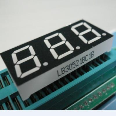 China 5 Inch 3 Digit Outdoor 7 Segment LED Display For Thermostate , Humidity Controller for sale