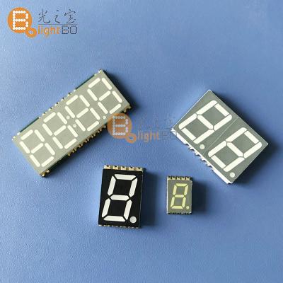 China Home Appliance Ultra Bright White SMD 7 Segment LED Display 0.39 Digit Height Epistar Chip for sale