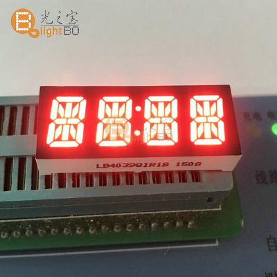 China Ultra Bright Red 0.39inch Anode 4 Digit 14 Segment Led Display for sale