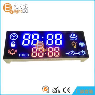 China Multicolor 8 Digit 7segment LED Display  Custom Led Display For Gas Cooker for sale