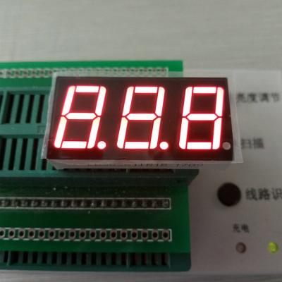 China Zwart numeriek display met door-gat montage en achtergrondkleur Te koop