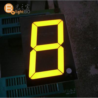 China Black Background Color Numeric LED Display with 7 Segment Digit Height and White or Same as Emitting Color for sale