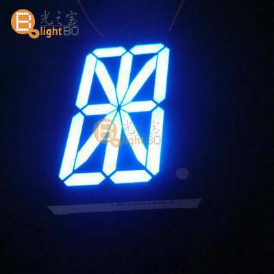 China 16 Segment Red LED Display For Electronic Digital Display With Low Power Consumption for sale