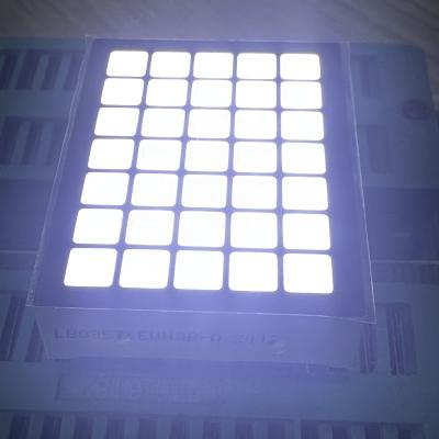 China Square DOT Matrix LED Display White 5*7 for Lift Floor Number Indicator for sale