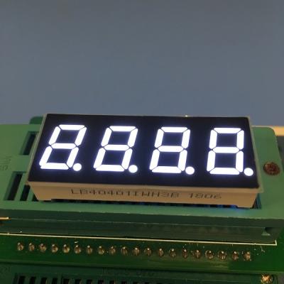 China 0.4 Inch Common Anode 7 Segment Display , 4 Digit 7 Segment Numeric Display for sale