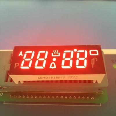 China Super Red Custom LED Display Common Anode 4 Digit 7 Segment DIP Pin Type for sale